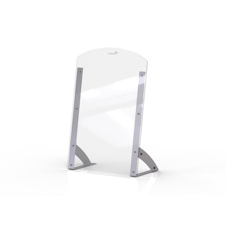 Rosseto Serving Solutions Avant Guarde Shield + Serve 24 in Clear Buffet Sneeze Guard, 1 EA AG200